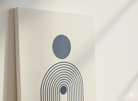 3’lü Modern Kanvas Duvar Tablosu – Gece | Salon & Yatak Odası Tablosu