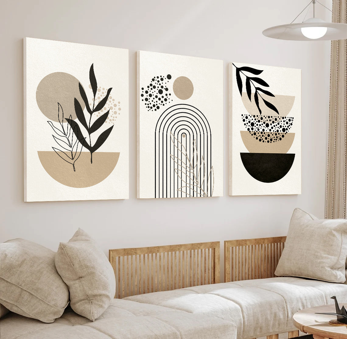 3-Piece BOHO Style Canvas Print - Series 2