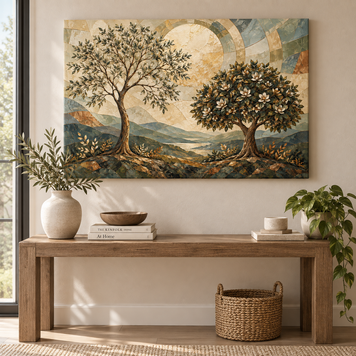 Arboria kanvas tablo mockup 3