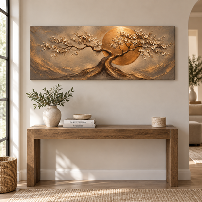 Bronzelle kanvas tablo mockup 3