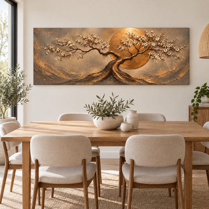 Bronzelle kanvas tablo mockup 4