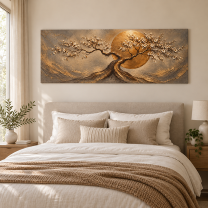 Bronzelle kanvas tablo mockup 5