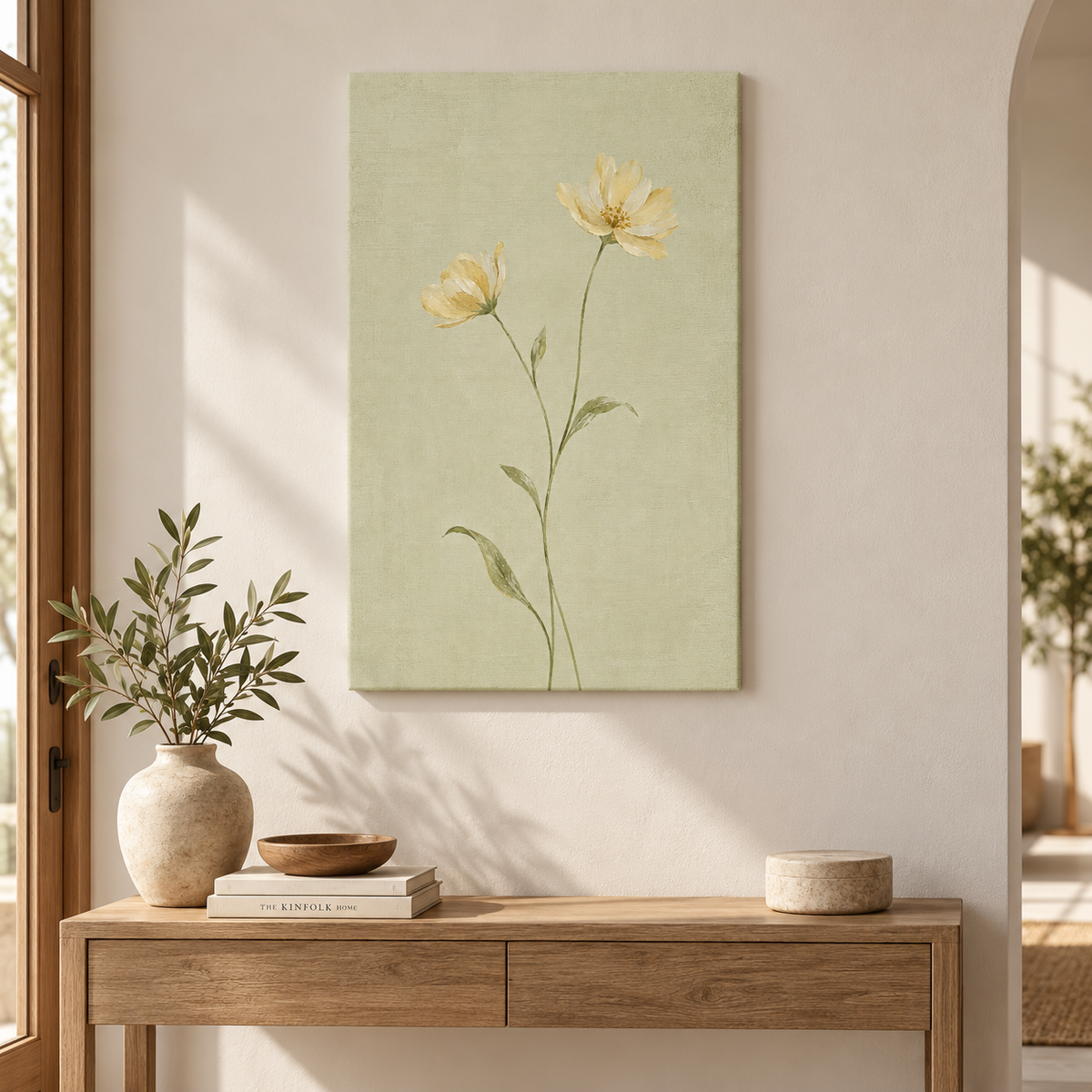 Florisse kanvas tablo mockup 3