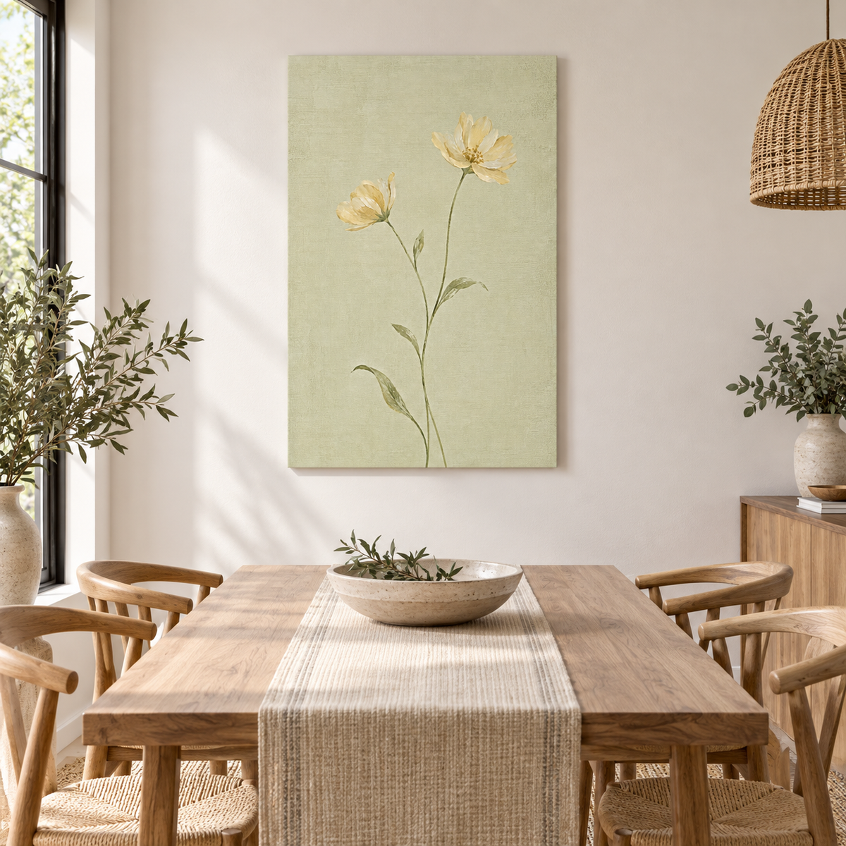 Florisse kanvas tablo mockup 4