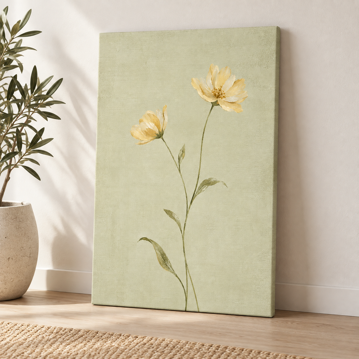 Florisse kanvas tablo mockup 6
