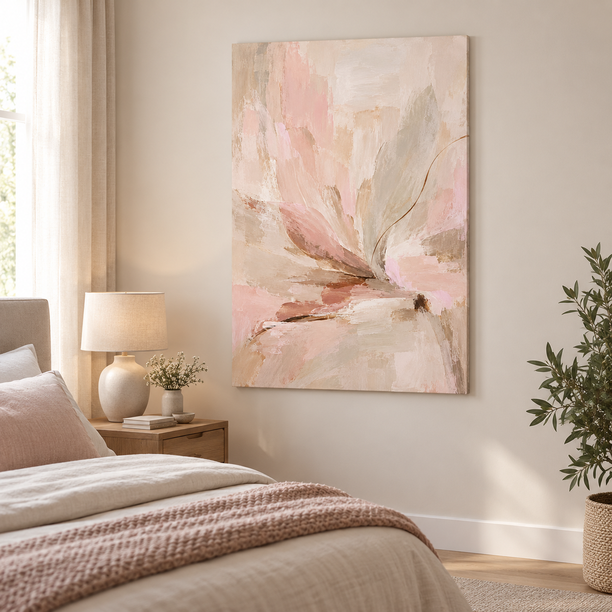 Formelle kanvas tablo mockup 5