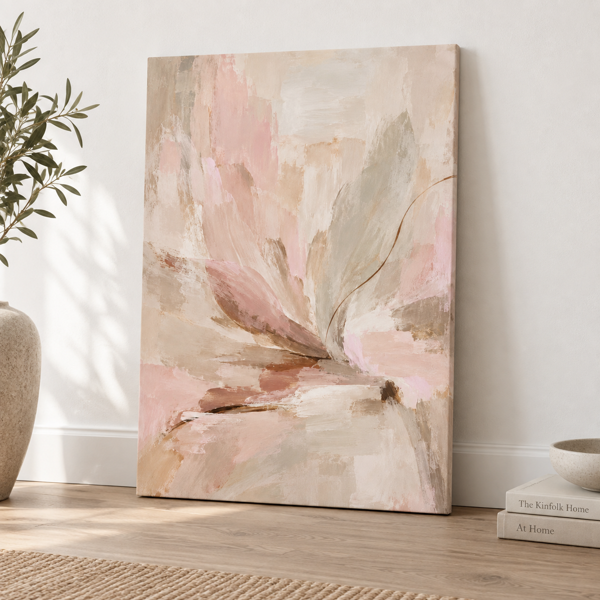 Formelle kanvas tablo mockup 6