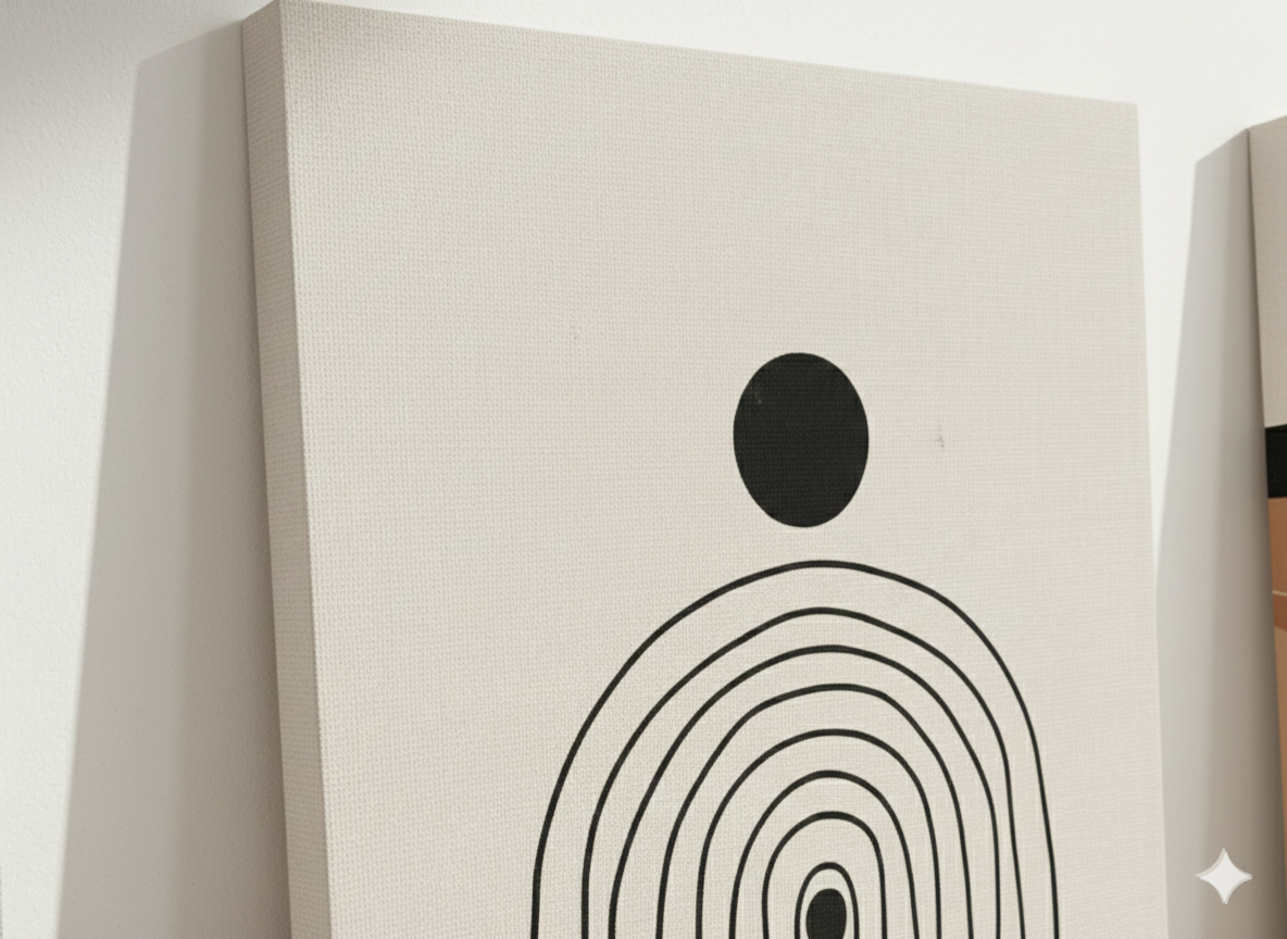 3’lü Modern Kanvas Duvar Tablosu – Toprak | Salon & Yatak Odası Tablosu