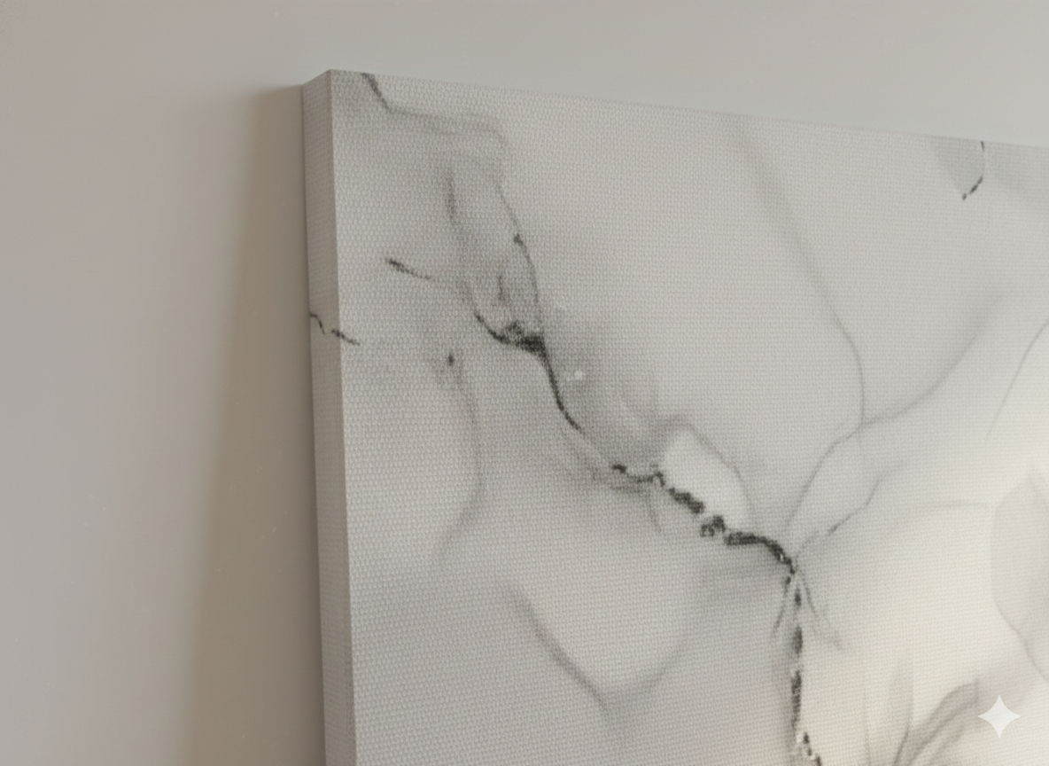 3’lü Modern Kanvas Duvar Tablosu – Mermer | Salon & Yatak Odası Tablosu