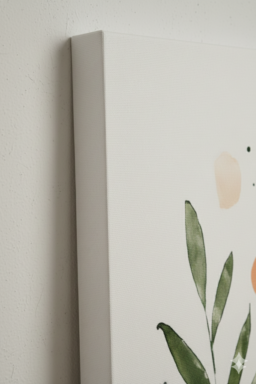 3’lü Modern Kanvas Duvar Tablosu – Doğa | Salon & Yatak Odası Tablosu