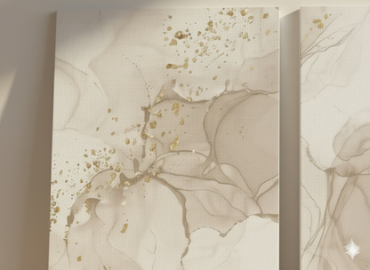 3’lü Modern Kanvas Duvar Tablosu – Zerre | Salon & Yatak Odası Tablosu