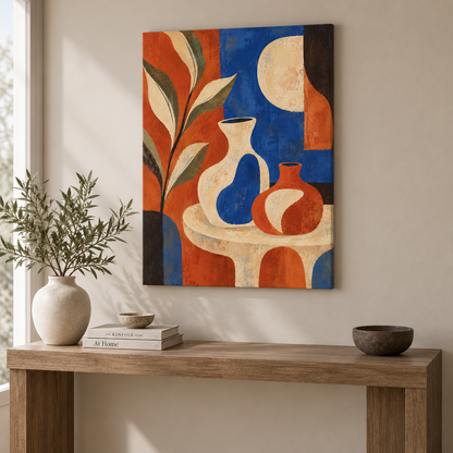 Olivane kanvas tablo mockup 3