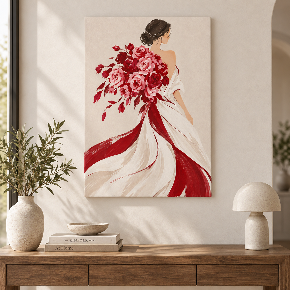 Rosavia kanvas tablo mockup 3
