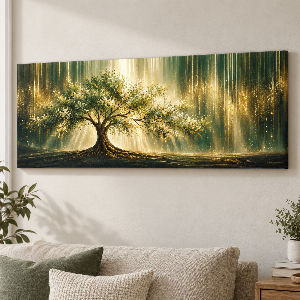 Sylvara kanvas tablo mockup 2