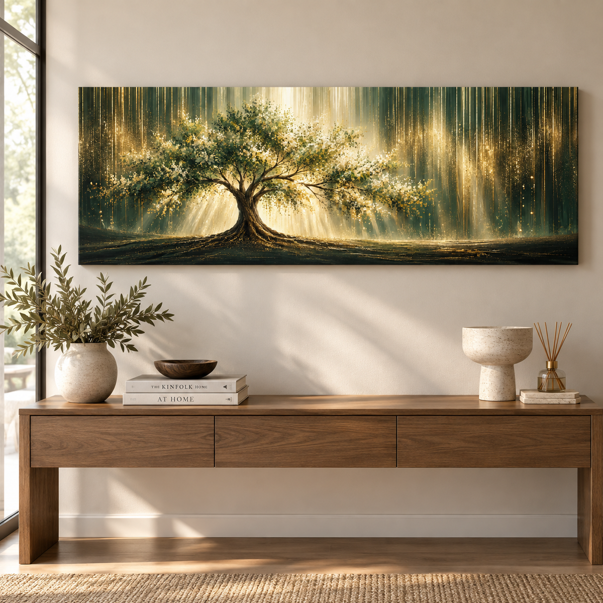 Sylvara kanvas tablo mockup 3